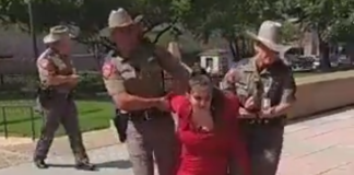 Amy Hedtke During Her Arrest