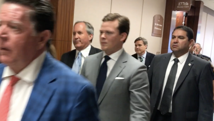 Ken Paxton and attorneys