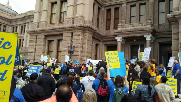 At the Texas Capitol: Corpus Christi American Federation of Teachers