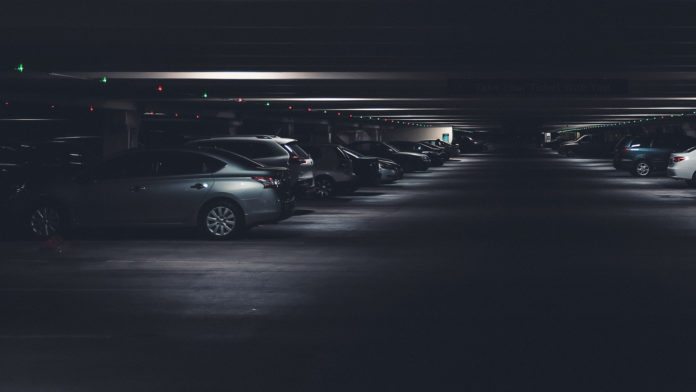 Cars in Parking Garage