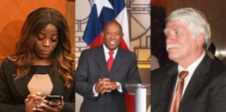 Darian Ward, Sylvester Turner, Andy Icken